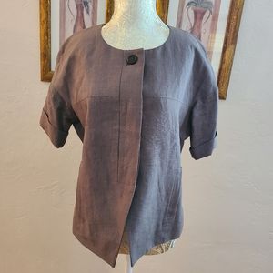 J. Crew Tailored Maybelle  Linen Jacket Size 10